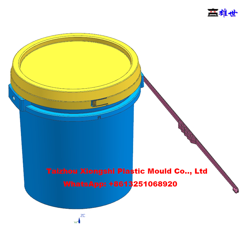 17L Paint Bucket Mould(图2)