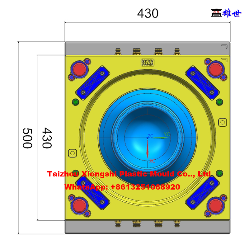 SMMA Dispenser Stand Mould | Transparent Part Mould | Crisp Material Mold(图4)