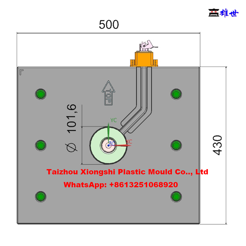 SMMA Dispenser Stand Mould | Transparent Part Mould | Crisp Material Mold(图3)