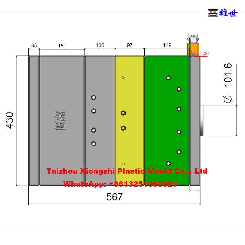 SMMA Dispenser Stand Mould | Transparent Part Mould | Crisp Material Mold(图6)