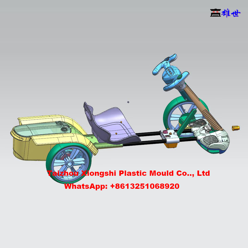 Kids Toy Car Mould _ Go-Karts Mould _ Children Electric Car Mould(图4)