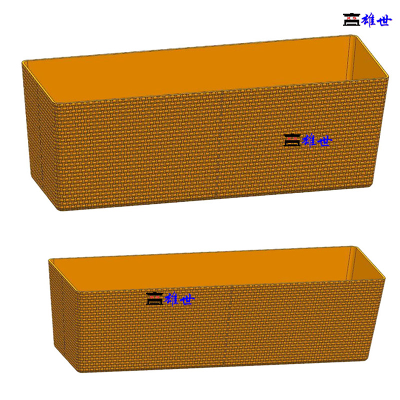 Professional Plastic Injection Flowerpot Mould (图1)