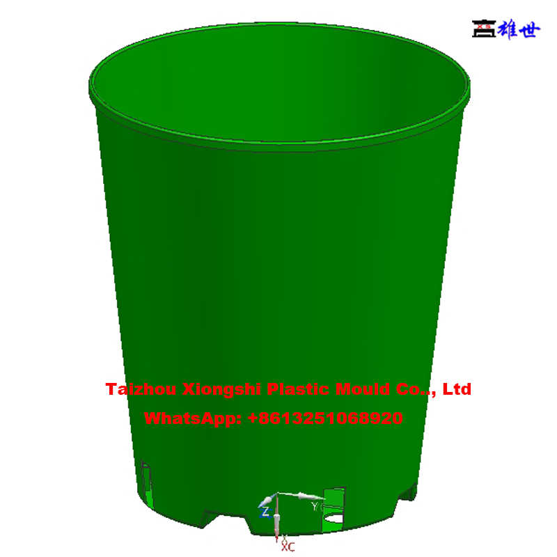 Professional Plastic Injection Flowerpot Mould (图14)